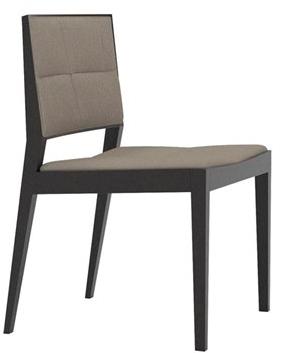 Andreu World Стул из бука с обивкой Manila Si2016 - Вид №6