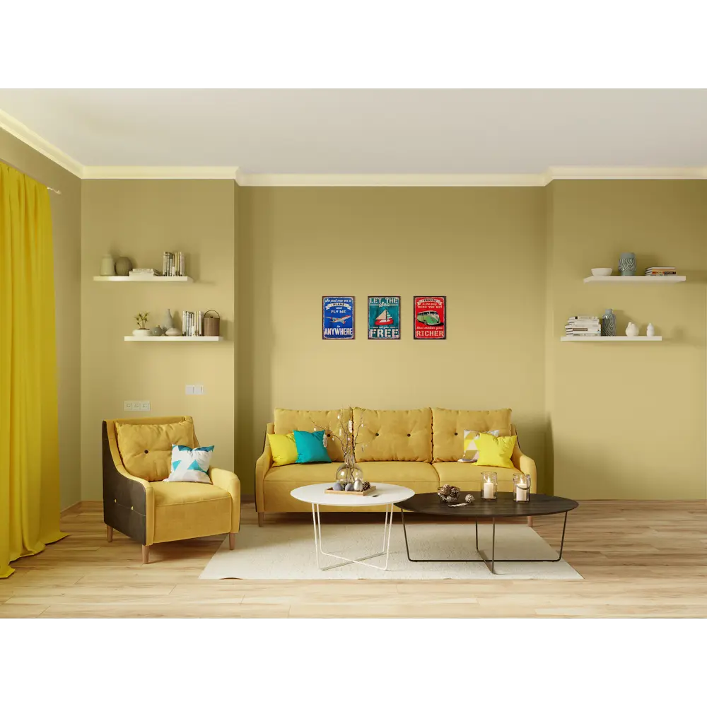 Краска Primalex Inspiro 1 л Эвкалипт STLM-2156464 - Вид №4