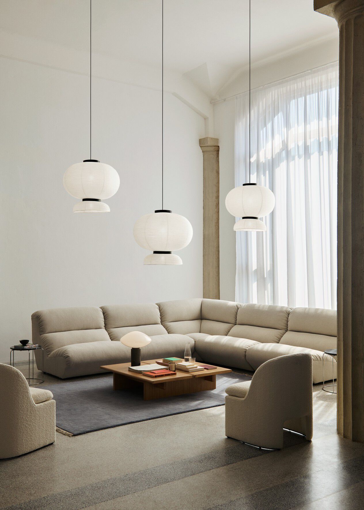 Тканевое кресло с мягким сиденьем &Tradition Loafer ARCH-00008601 - Вид №9