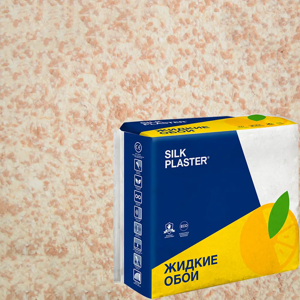 Жидкие обои Silk Plaster Absolute А209 0.743 кг цвет какао с молоком STLM-2002096