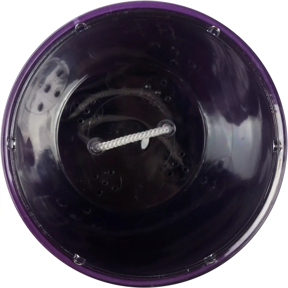 Кашпо Грейс ø12.5 h18 см v1.3 л пластик фиолетовый Santreyd STLM-2198940 - Вид №3