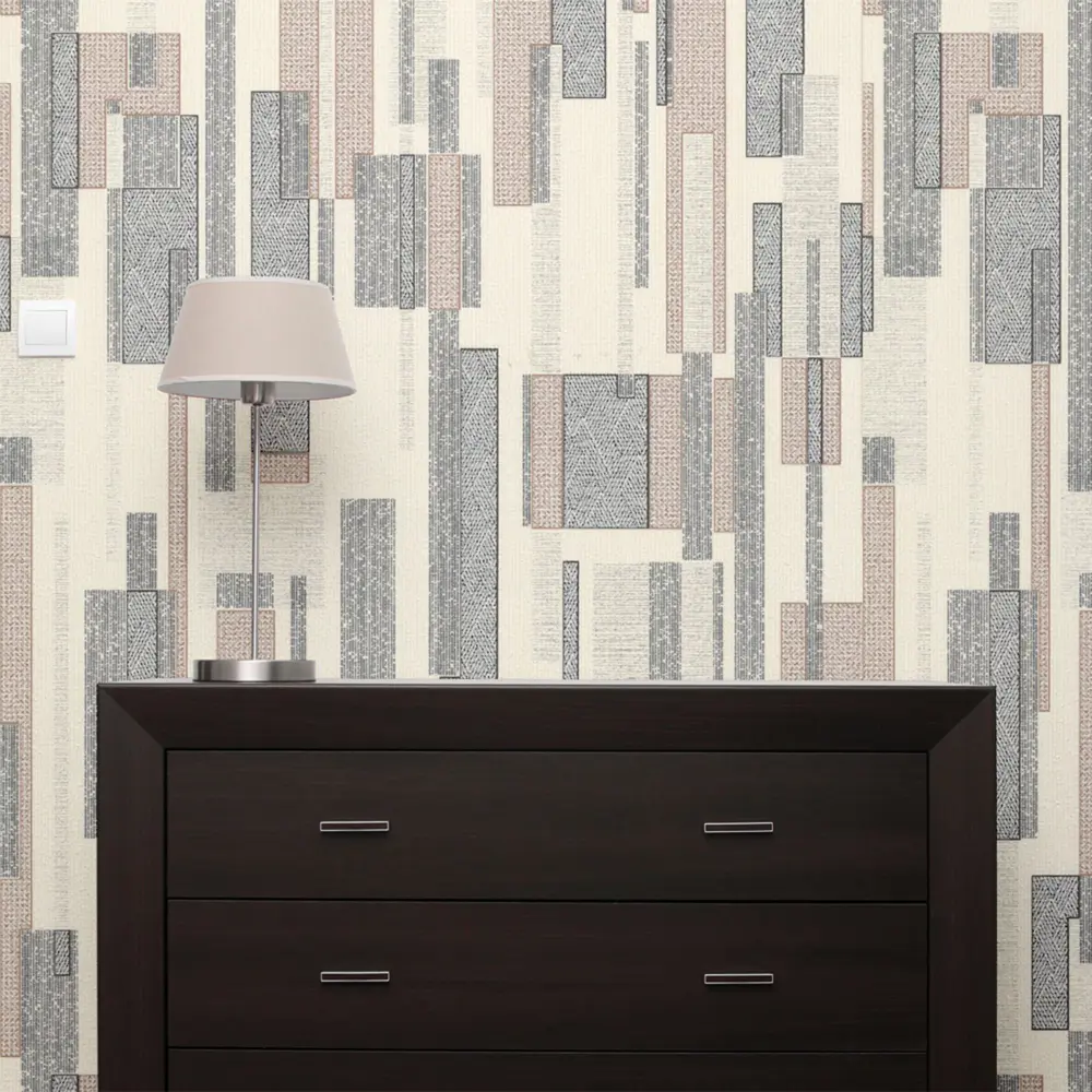 Обои флизелиновые Palitra Home Cascade серые 1.06 м 319-14 STLM-2067629 - Вид №3