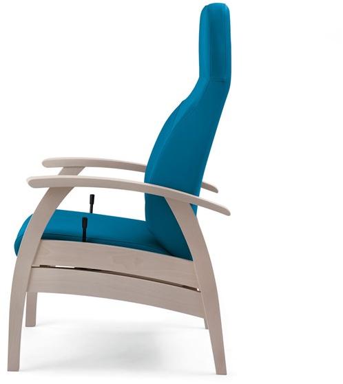 PIAVAL Эргономичное кресло из ткани с подлокотниками Relax compact | health & care 26-63/g - Вид №3