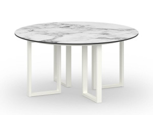 Круглый садовый стол HPL