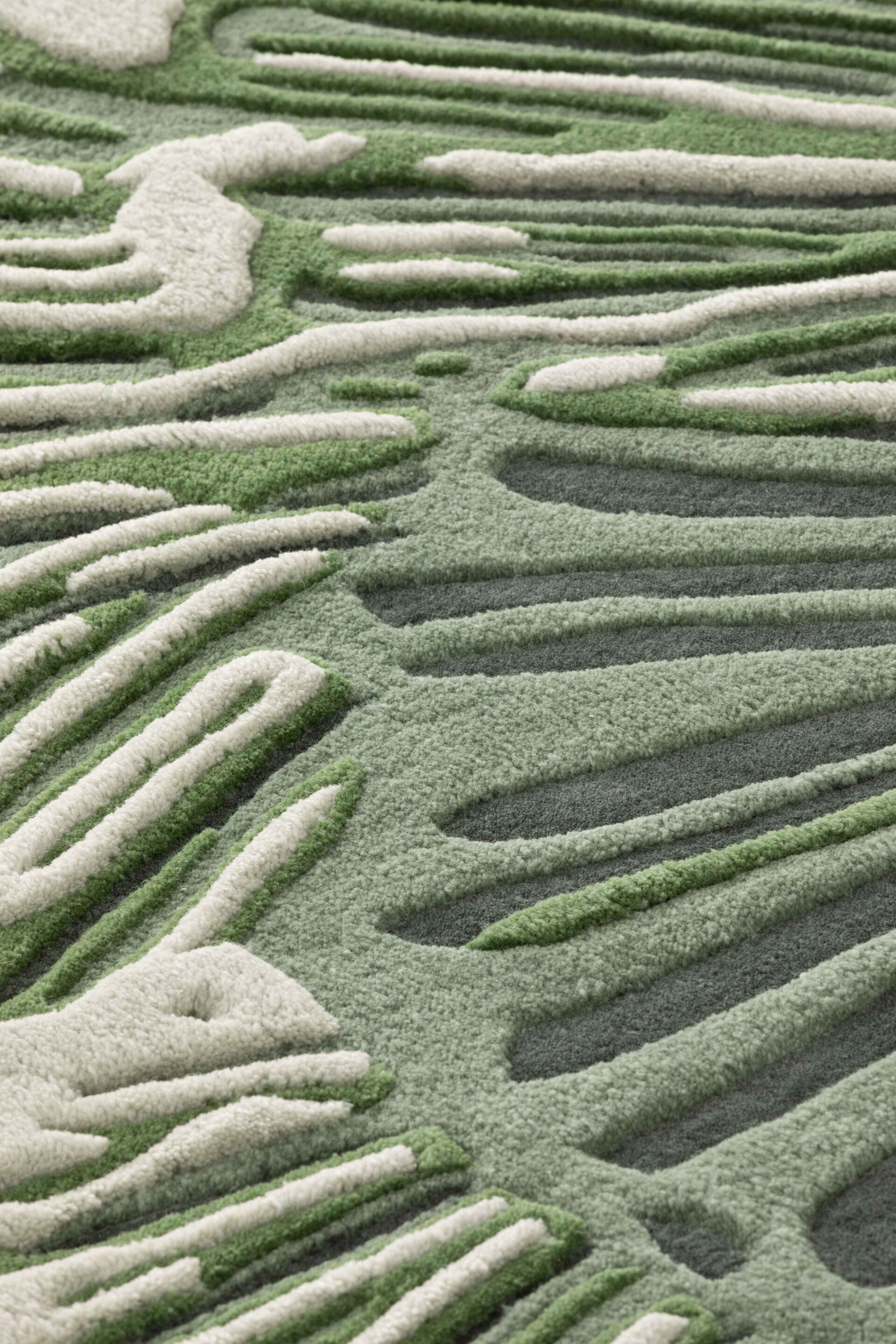 Шерстяной ковер GAN ботаника ARCH-00137184 - Вид №19