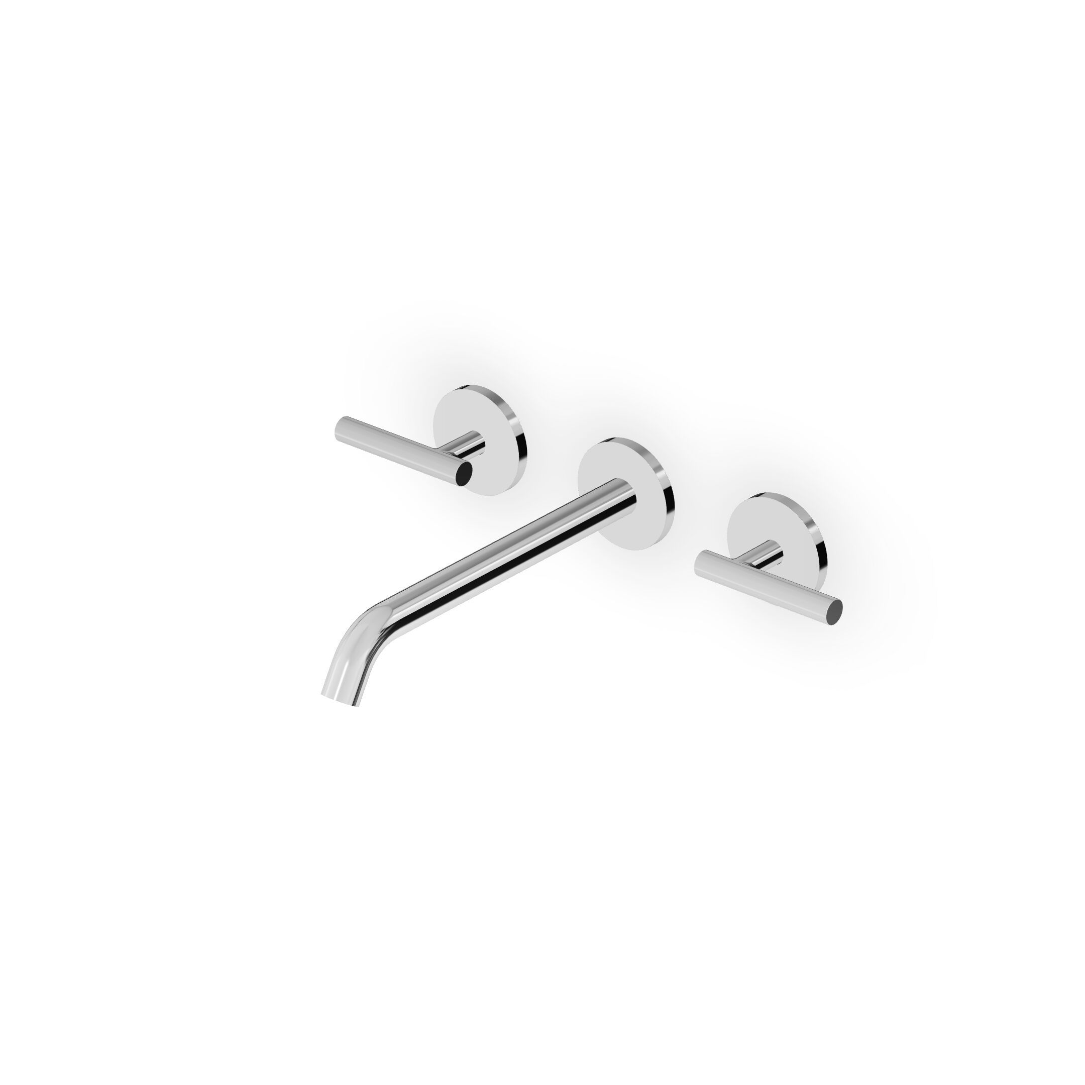 Настенный смеситель для раковины с 3 отверстиями и ограничителем расхода Zucchetti Pan S ARCH-00119468 - Вид №10