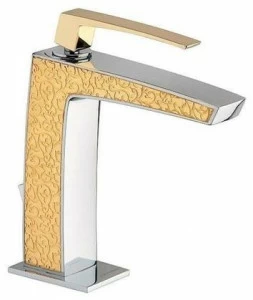 Rubinetterie Frattini Смеситель для раковины, однорычажный, со сливом Luce suite