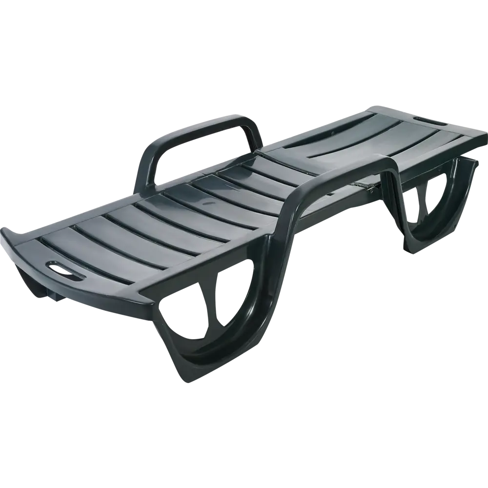 Шезлонг Florida 190x67x30 см пластик темно-зеленый Santreyd STLM-2152451 - Вид №1