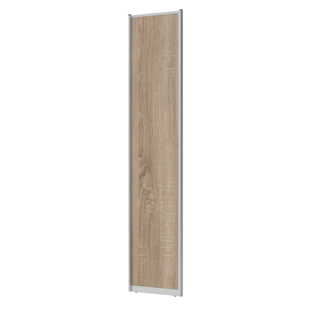 Дверь-купе KONSENSA 244.5x60.4 см МДФ цвет дуб сонома профиль матовое серебро STLM-2203270 - Вид №2