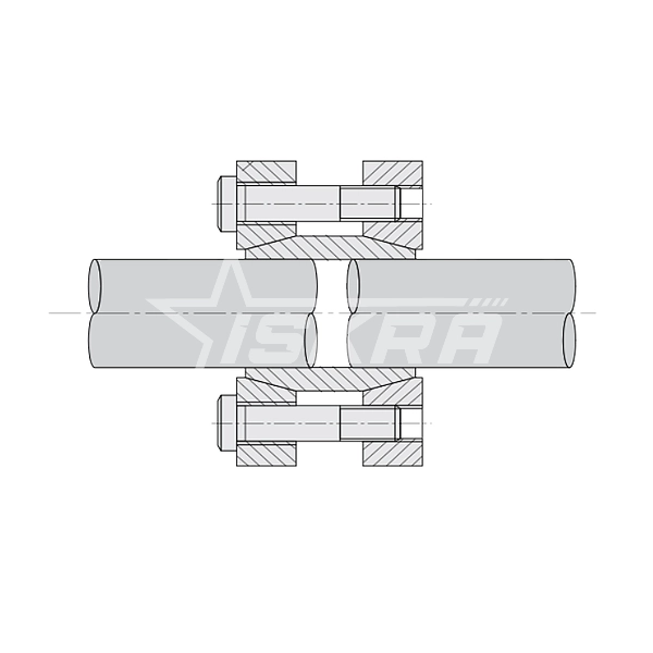 IS3557 Зажимная втулка KLMM048 (PHF FX130-48x90) ISKRA  - Вид №3