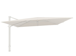 Квадратный тканевый зонтик с боковым полюсом