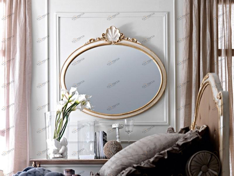 Grifoni Silvano Овальное зеркало в раме sun-id-1511087