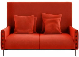 Tacchini Диван из ткани с высокой спинкой Highlife