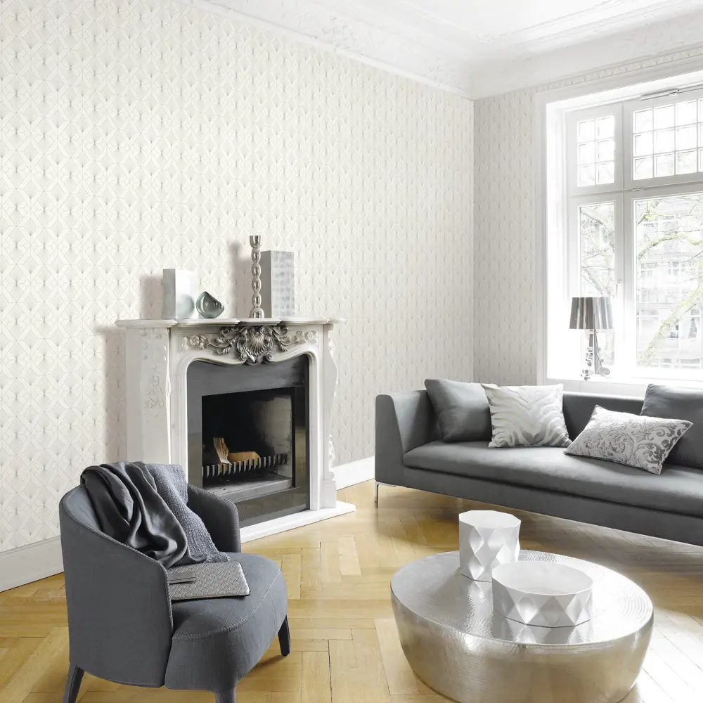 Обои флизелиновые Rasch Modern Art белые 0.53 м 620931 STLM-2071813 - Вид №3