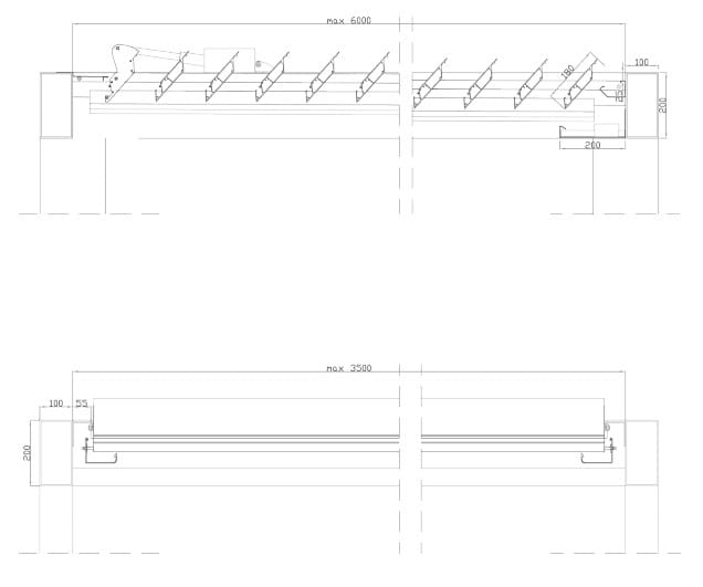 Пергола из алюминия с поворотными пластинами STUDIO 66 BLADE 180 ARCH-00037743 - Вид №25