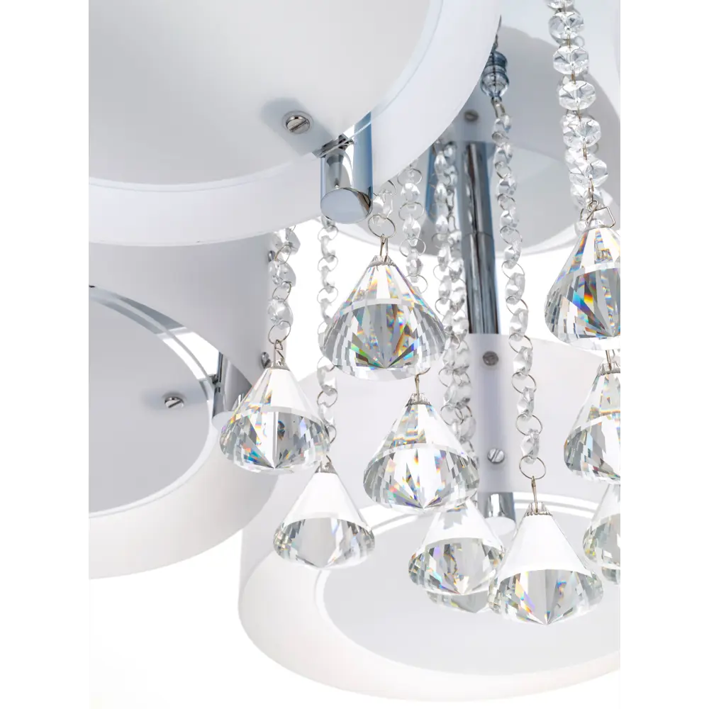 Люстра потолочная Lamplandia Lima 3017-5, 5 ламп, 17 м², цвет белый STLM-2192787 - Вид №5