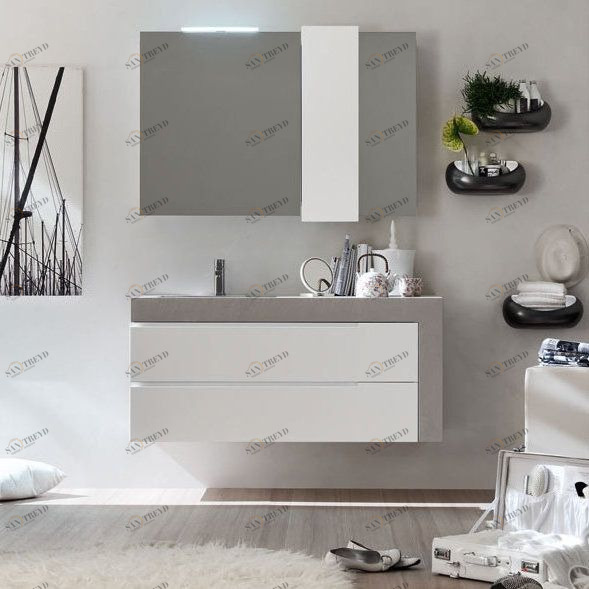 IN04 INDICE Комплект мебели для ванной комнаты 130 см ARDECO Ardeco S. R. L 42801