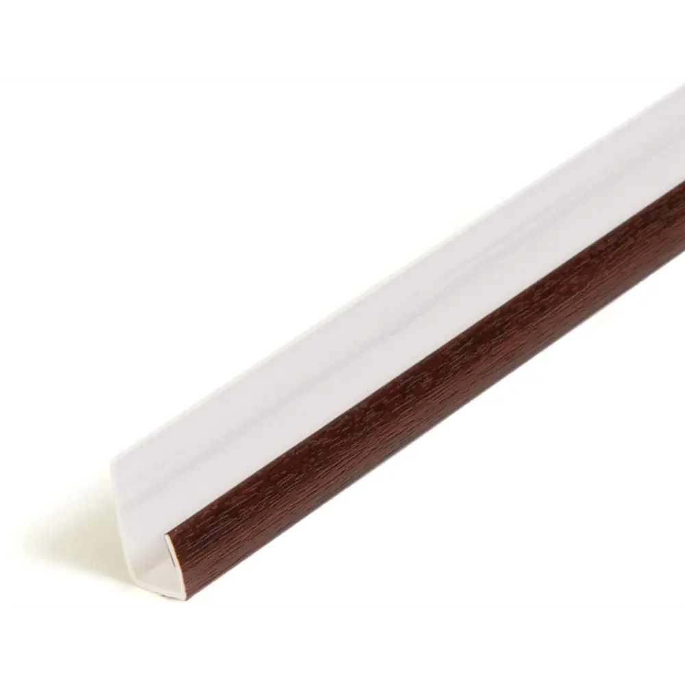 Стартовый профиль ПВХ 1500мм темный дуб Santreyd STLM-2204955 - Вид №1