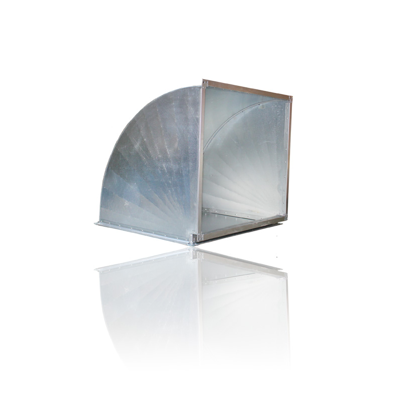 Отвод 90º прямоугольный (оц. сталь) 1000х500 Santreyd sun-id-683443 - Вид №1