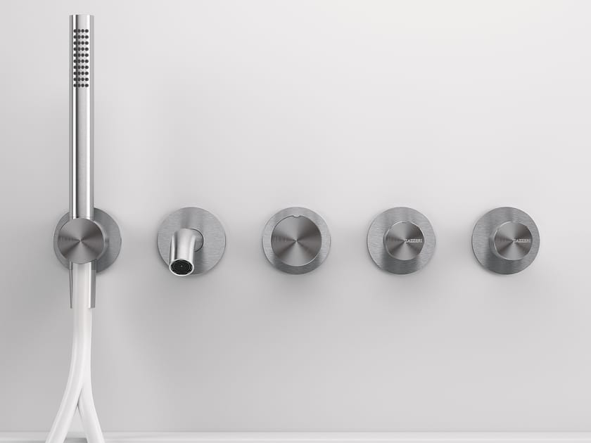 Набор настенных ванн из нержавеющей стали с переключателем Zazzeri Z316 ARCH-00085474