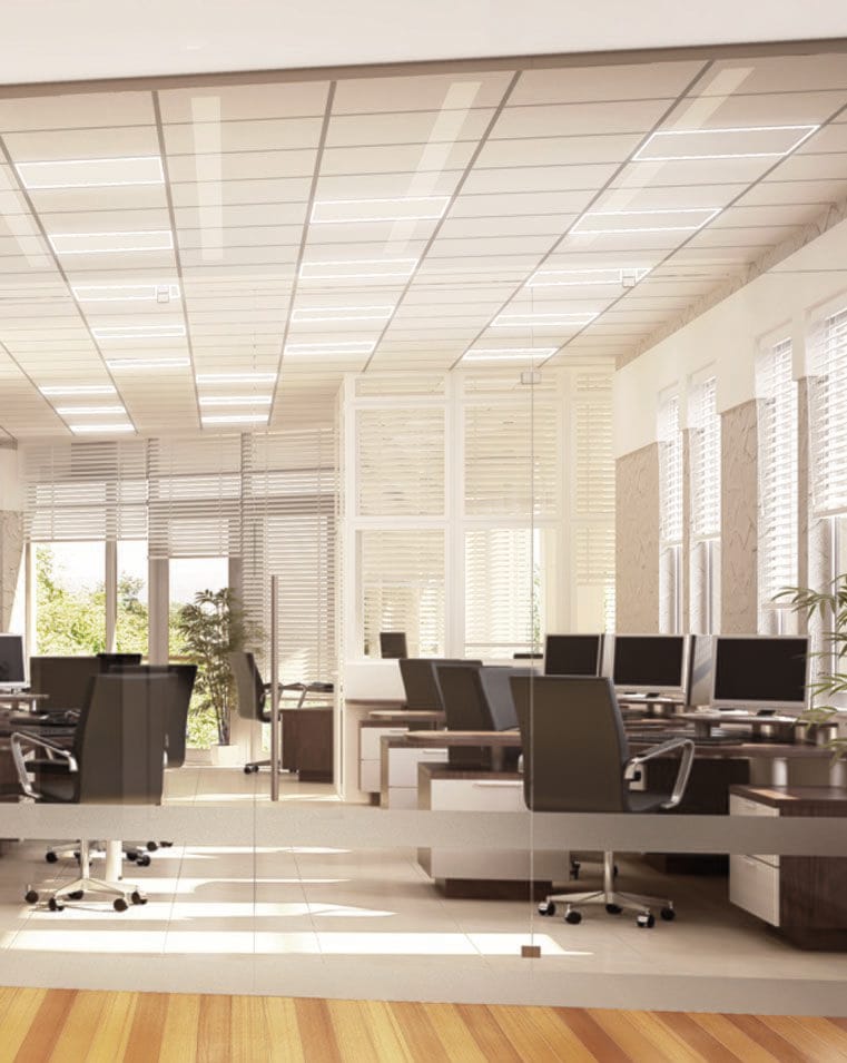 Алюминиевый подвесной светильник с порошковым покрытием Novalux FRAME PANEL ARCH-00040349