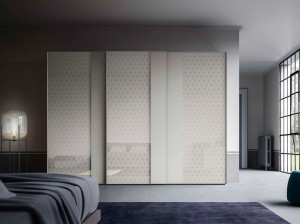 Модульный шкаф с раздвижными дверями