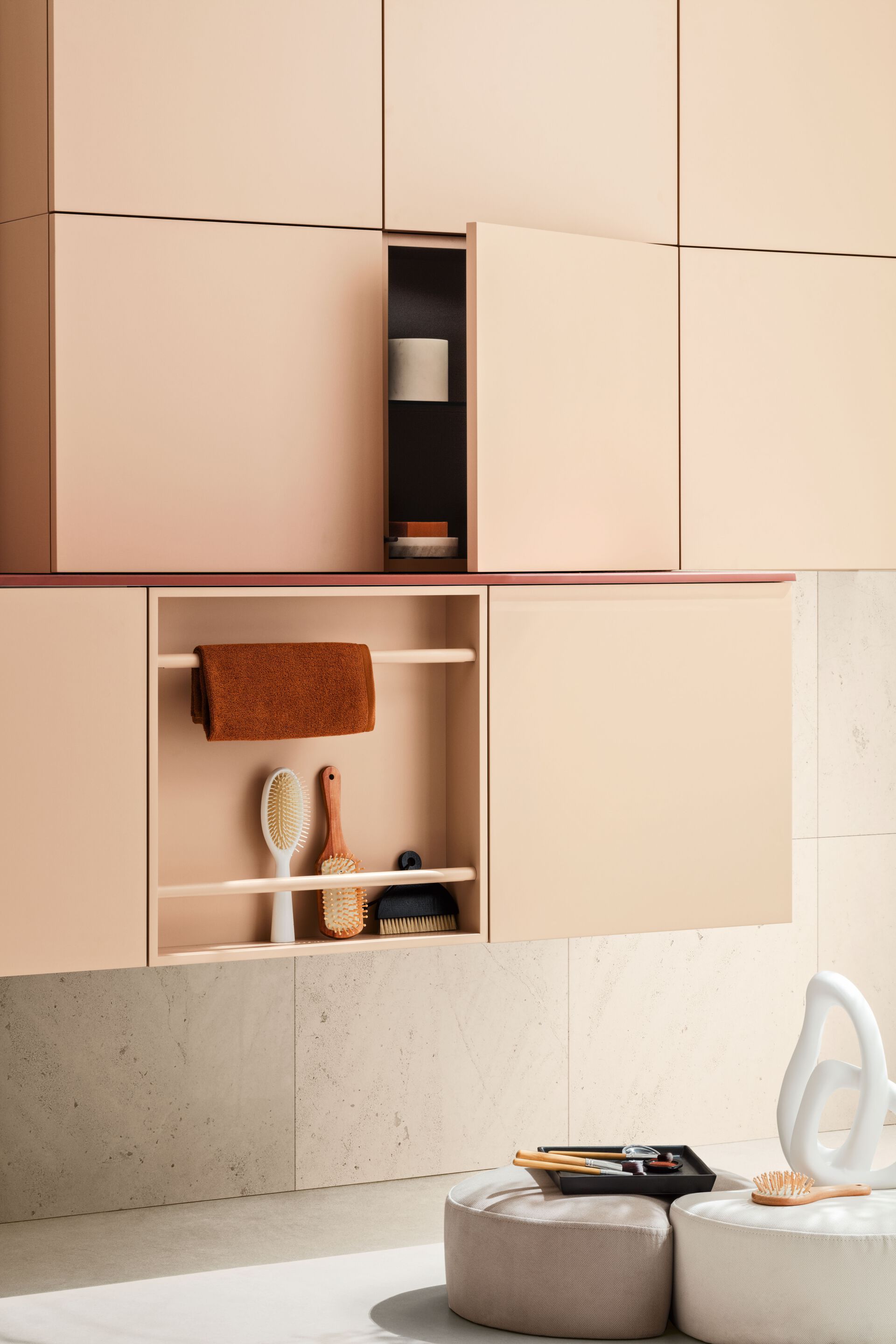 Матовый лакированный деревянный подвесной умывальник ARBLU Dress System ARCH-00084771 - Вид №5