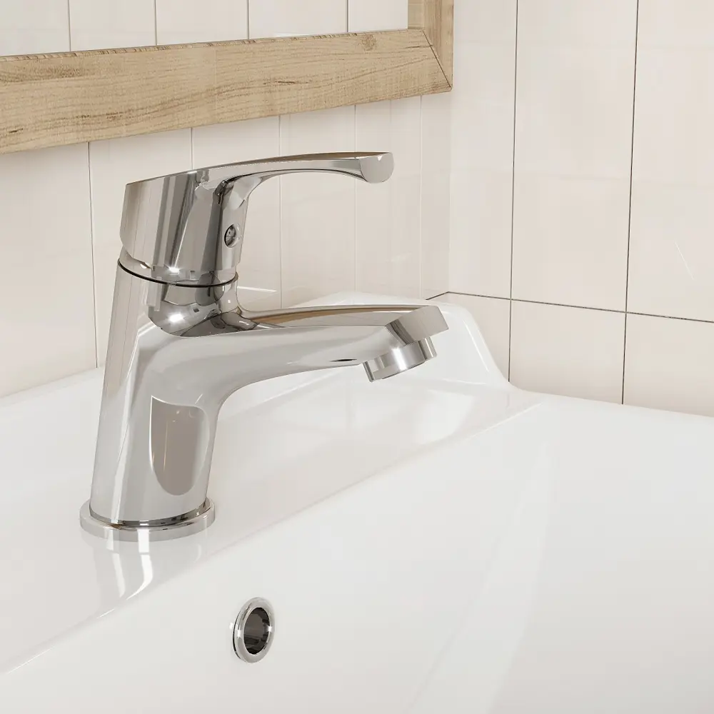 Смеситель для раковины Milardo Sterm STESB00M01 однорычажный цвет хром STLM-2153870 - Вид №1