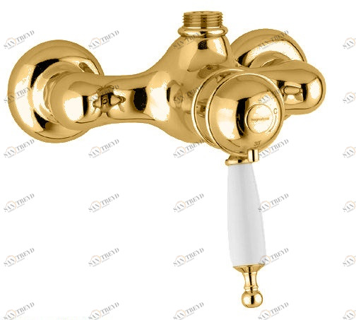 Смеситель MIGLIORE Oxford ML.OXF-6337.DO с термостатом для душевой колонны, золото ML.OXF-6337.bi.DO