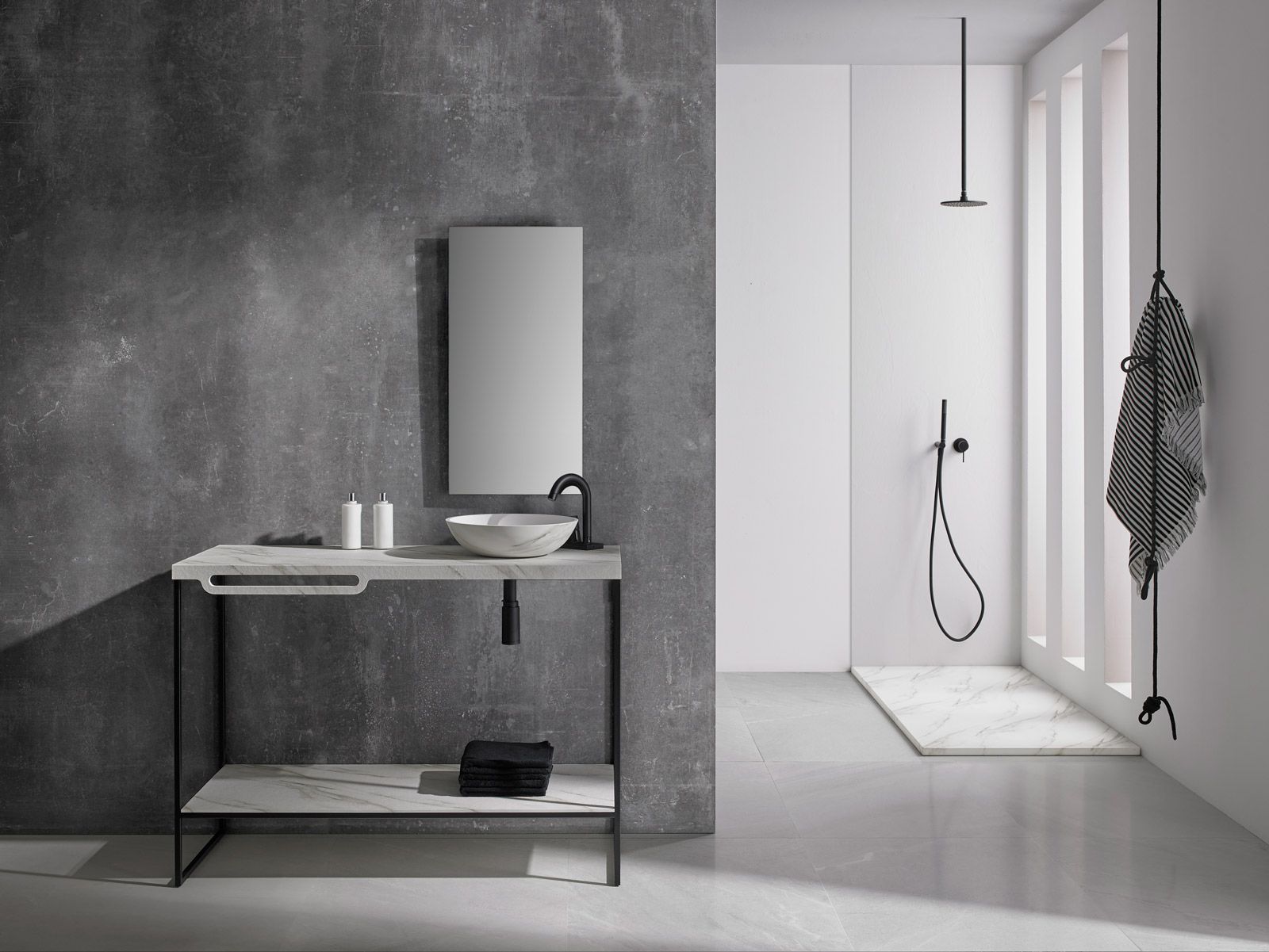 MCBATH Mirage 120x90 Травертин прямоугольный серый sun-id-1959802 - Вид №3