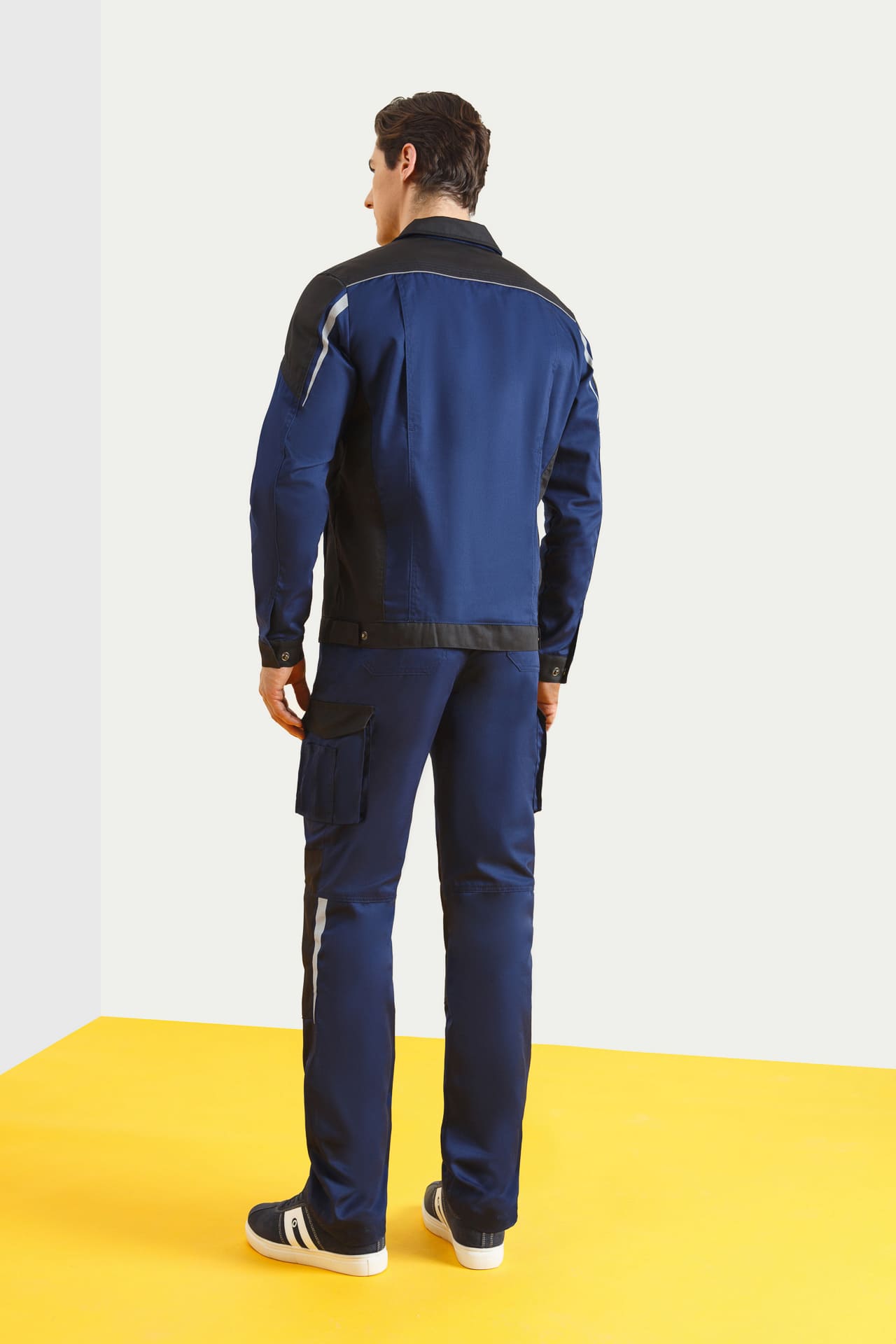 70042 Костюм  NEW темно-синий с черным STATUS  Летняя спецодежда  размер 48-50/170-176  - Вид №9