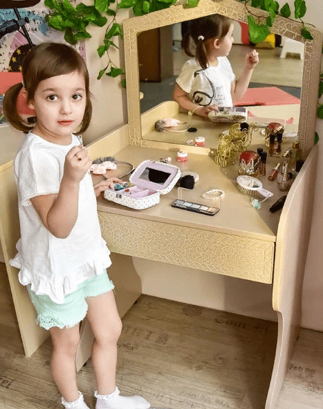 Детский туалетный столик 'Венеция" МАНДАРИН ВЕНЕЦИЯ 178669 Красный Santreyd - Вид №7