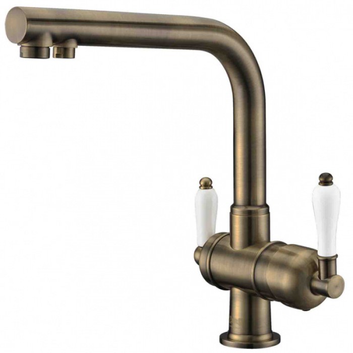 Zorg ZR 328 YF Antique Смеситель для кухни Zorg 310х225  - Вид №1