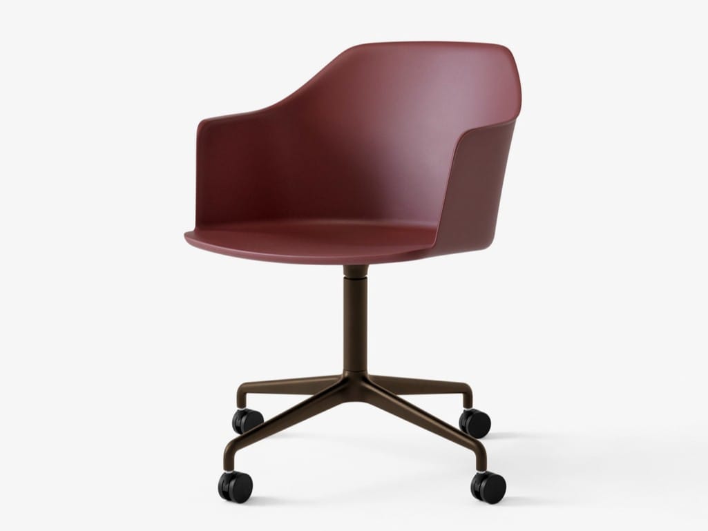 Офисное кресло из полипропилена с 4 спицами &Tradition RELY HW48 ARCH-00049389