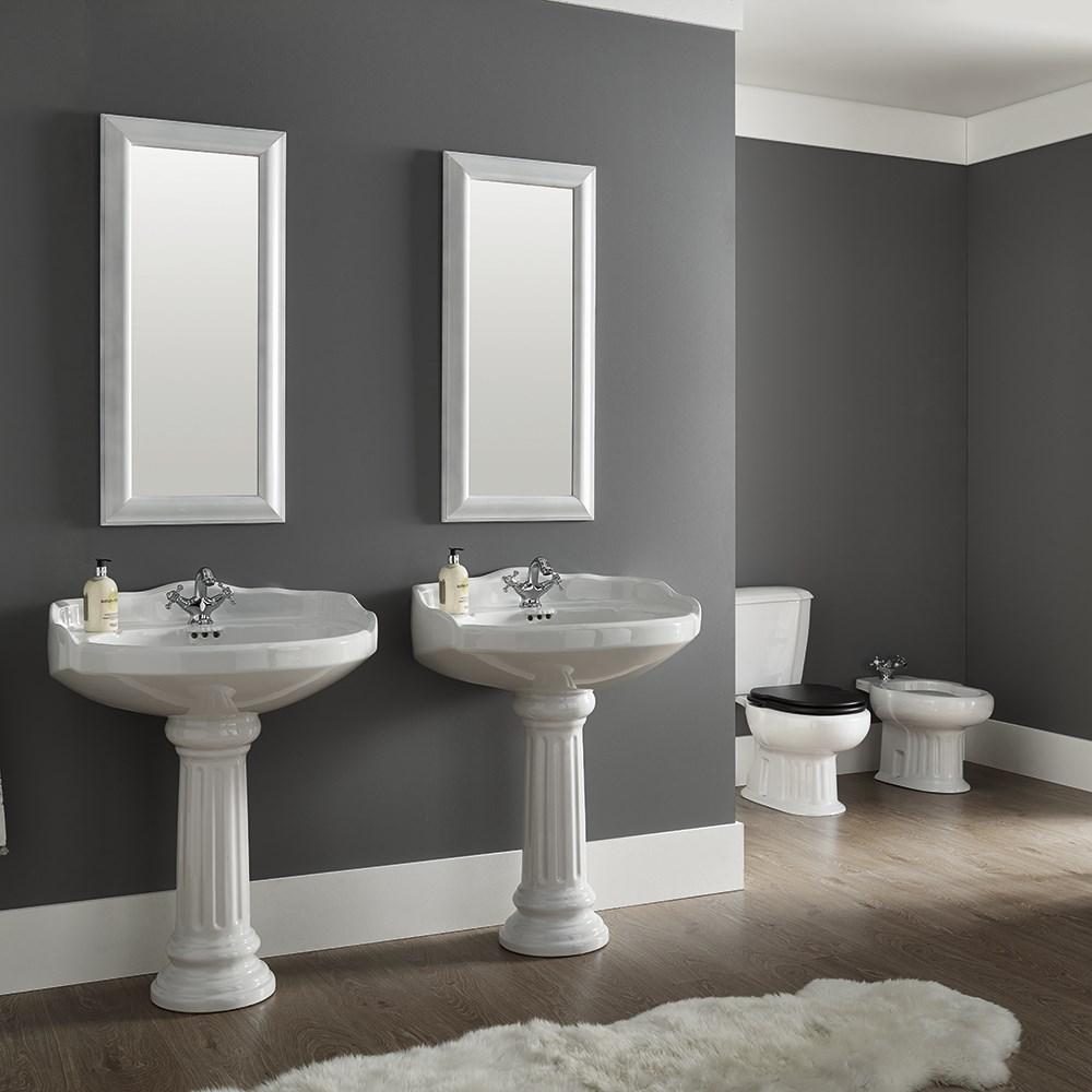 Набор Sanitana компакт GRECIA: чаша + сливной бачок + крышка мдф S10070223400000;S10070366800000;S80006832900000 - Вид №5