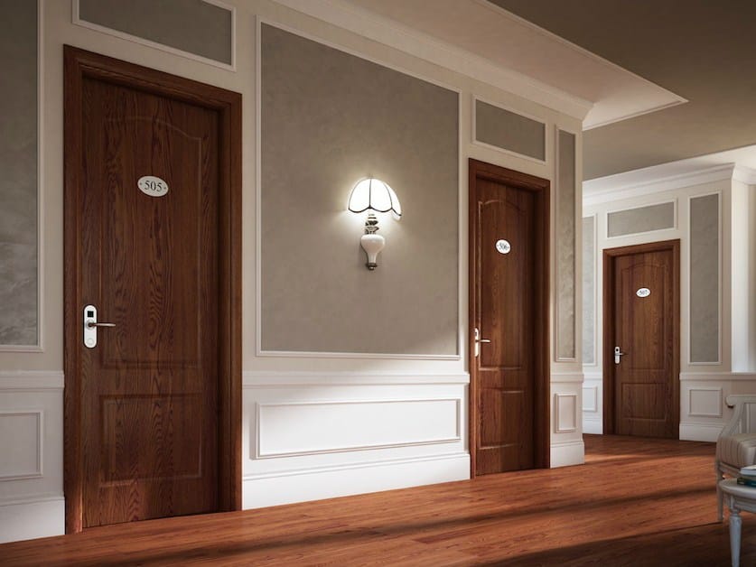 Огнестойкая дверь из шпона GAROFOLI REI 30 ARCH-00082517