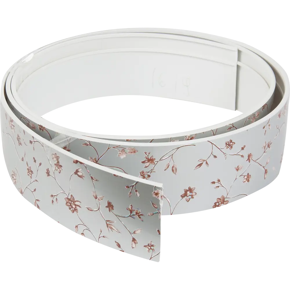 Бленда 1 м/п Элегия 7 см пластик цвет хром DOMLEGRAND STLM-2170192 - Вид №1