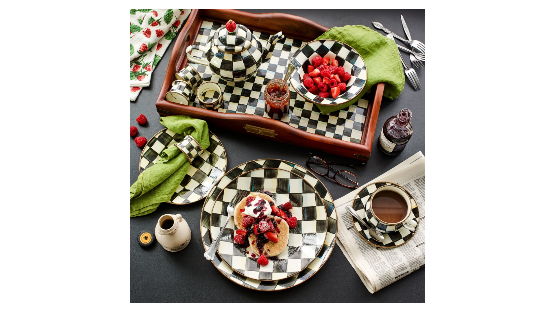 10654496 Кольцо для cалфетки Стальное Mackenzie-Childs  - Вид №2