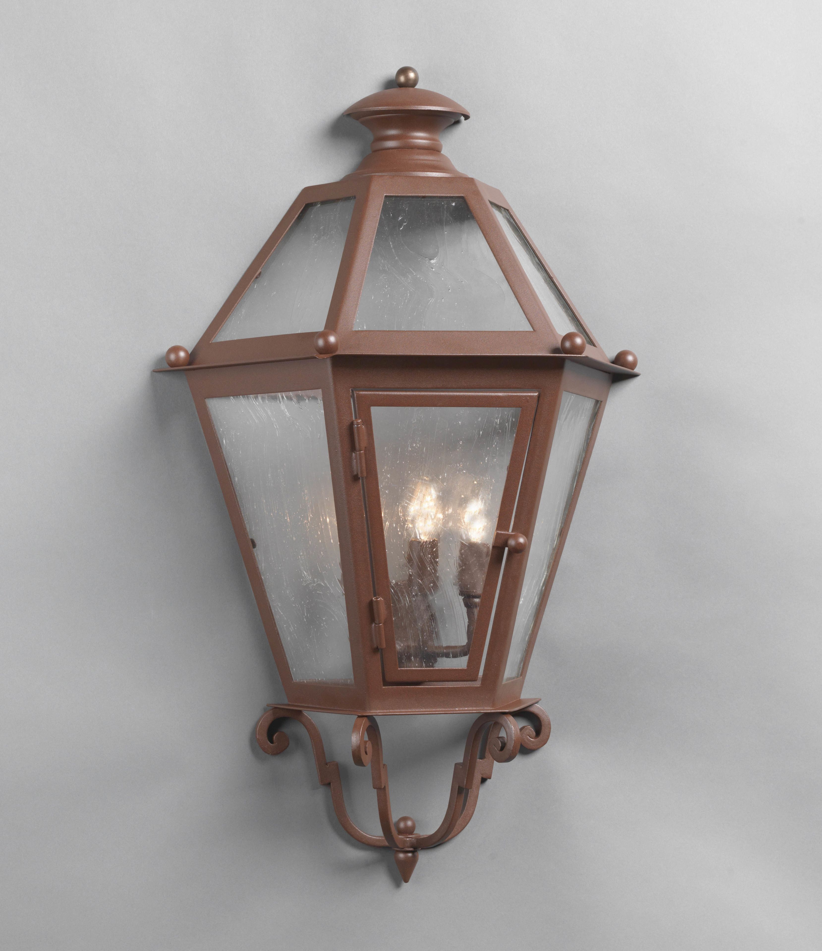 Открытый железный настенный светильник OFFICINACIANI гексагона ARCH-00134955 - Вид №1