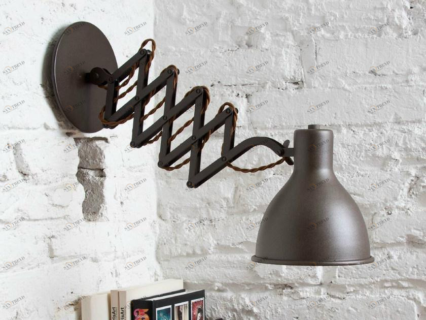 luxcambra Настенный светильник из металла с гибким кронштейном sun-id-1453565