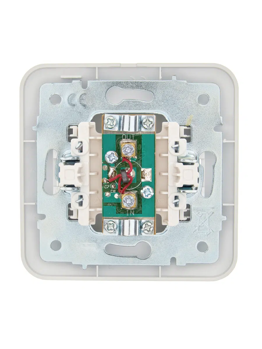 ASTI Розетка ТВ проходная жемчужно-белый перламутр LEZARD 7081-3030-129 - Вид №2