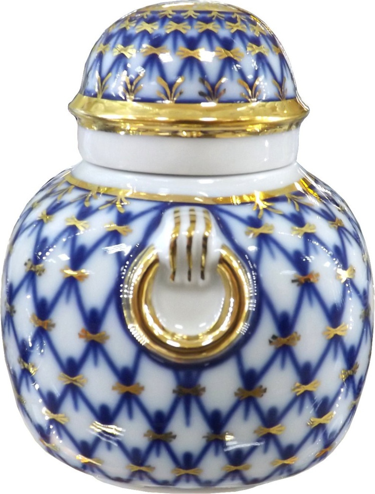 1051224 Чайница Фарфоровая Императорский фарфоровый завод Россия 