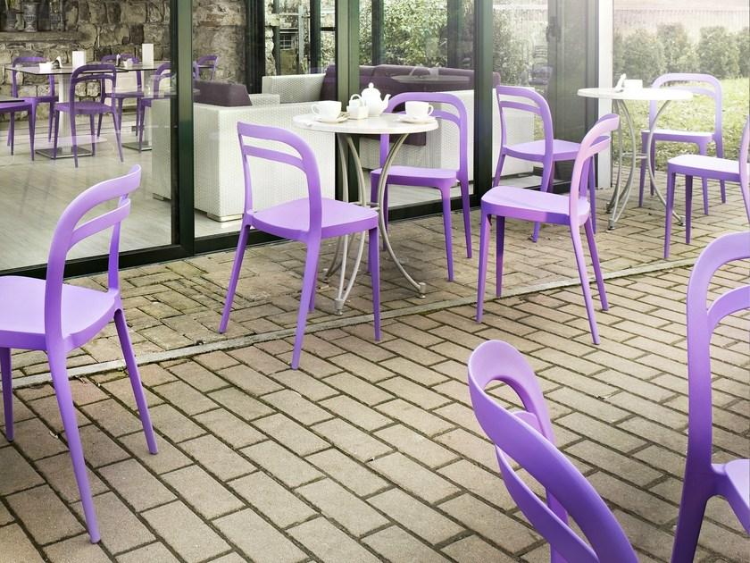 ALMA DESIGN Штабелируемый стул из полипропилена sun-id-1428646 - Вид №9