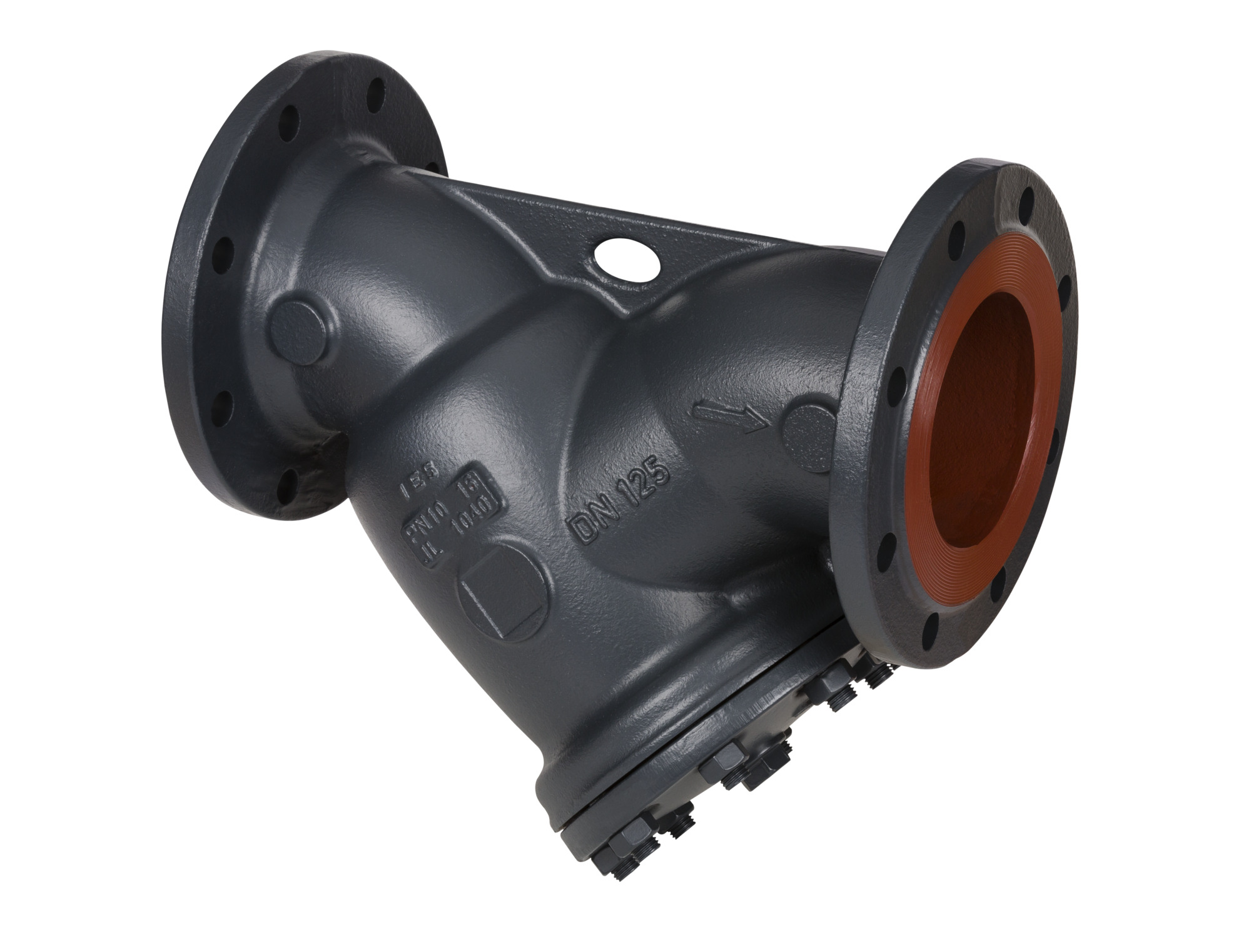 Danfoss Фильтр сетчатый FVF Фильтр FVF Ду 80 Ру 16 с пробкой 065B7747  - Вид №87