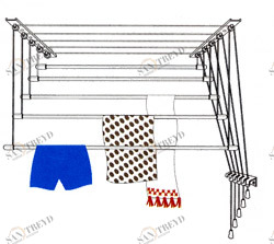 Сушилка д/белья 1,6 м Santreyd 1915