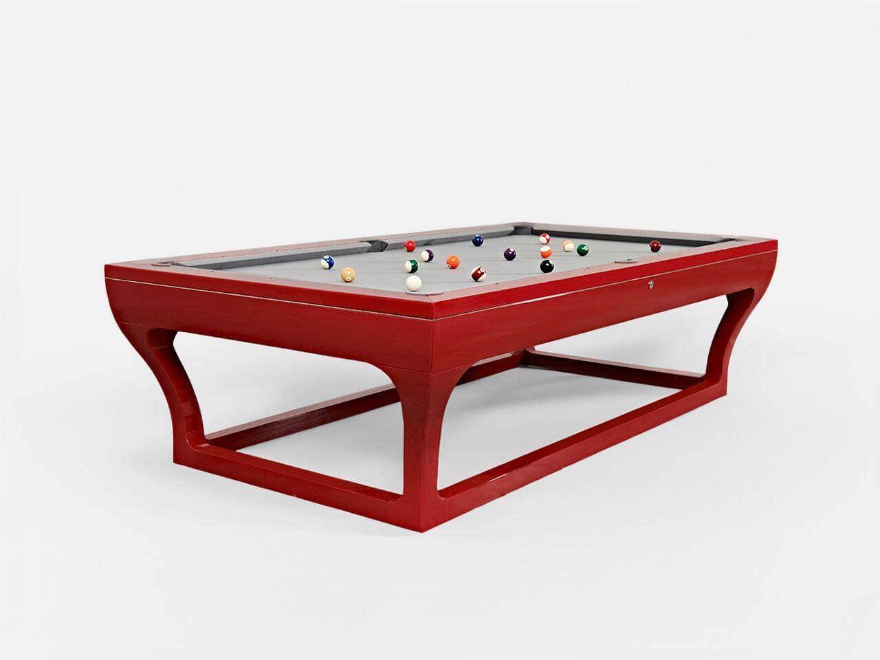 Деревянный прямоугольный бильярдный стол Hermelin biliardi современные игровые столы ARCH-00086821 - Вид №1