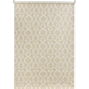 Штора рулонная Legrand Дамаск 80x175 см экрю 86542177 STLM-2151593