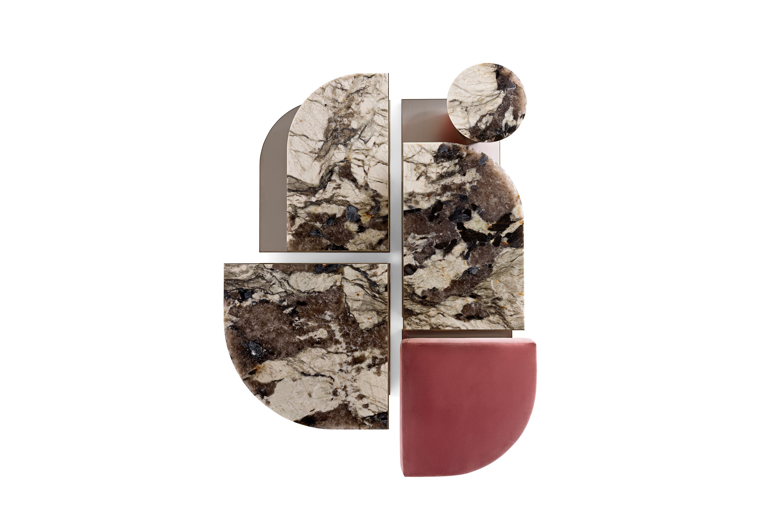 Металлический журнальный столик Visionnaire Nomad ARCH-00105628 - Вид №2