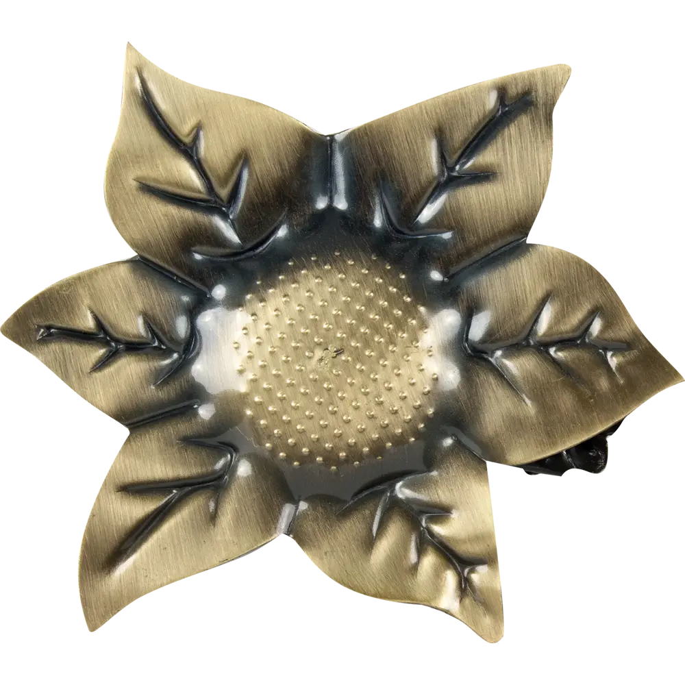 Клипса Цветок металл цвет золото Santreyd STLM-2002599