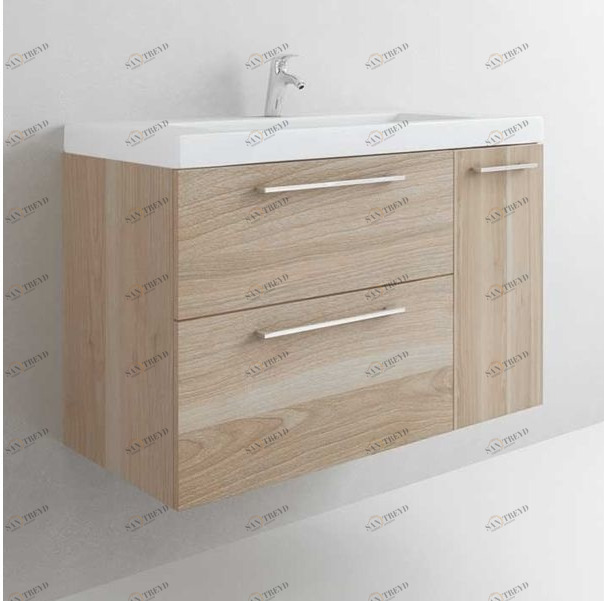 Avila Dos Тумба с раковиной 100 ручки ASA Color 5 Carmen CARMEN ESSENTIALS 2407230HANDLE0120433